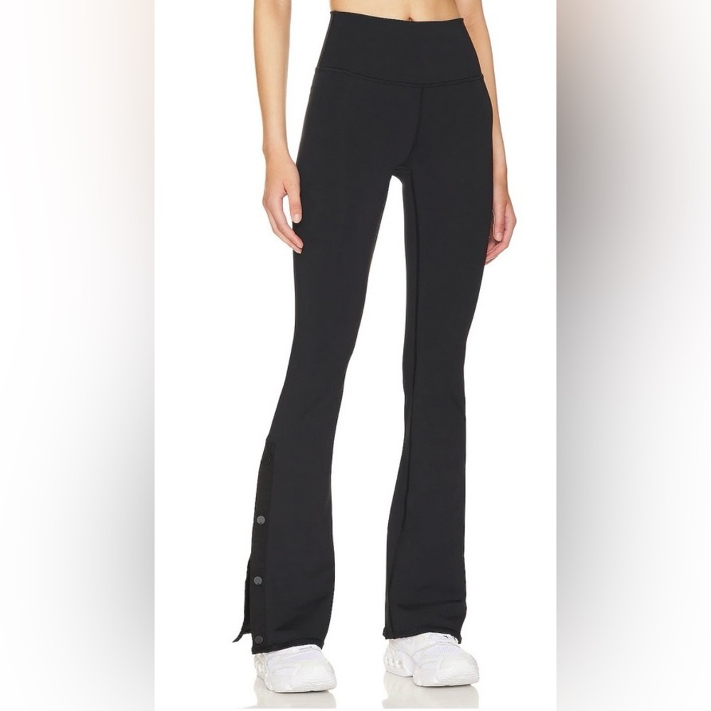 ALO black high wasted bootcut leggings
